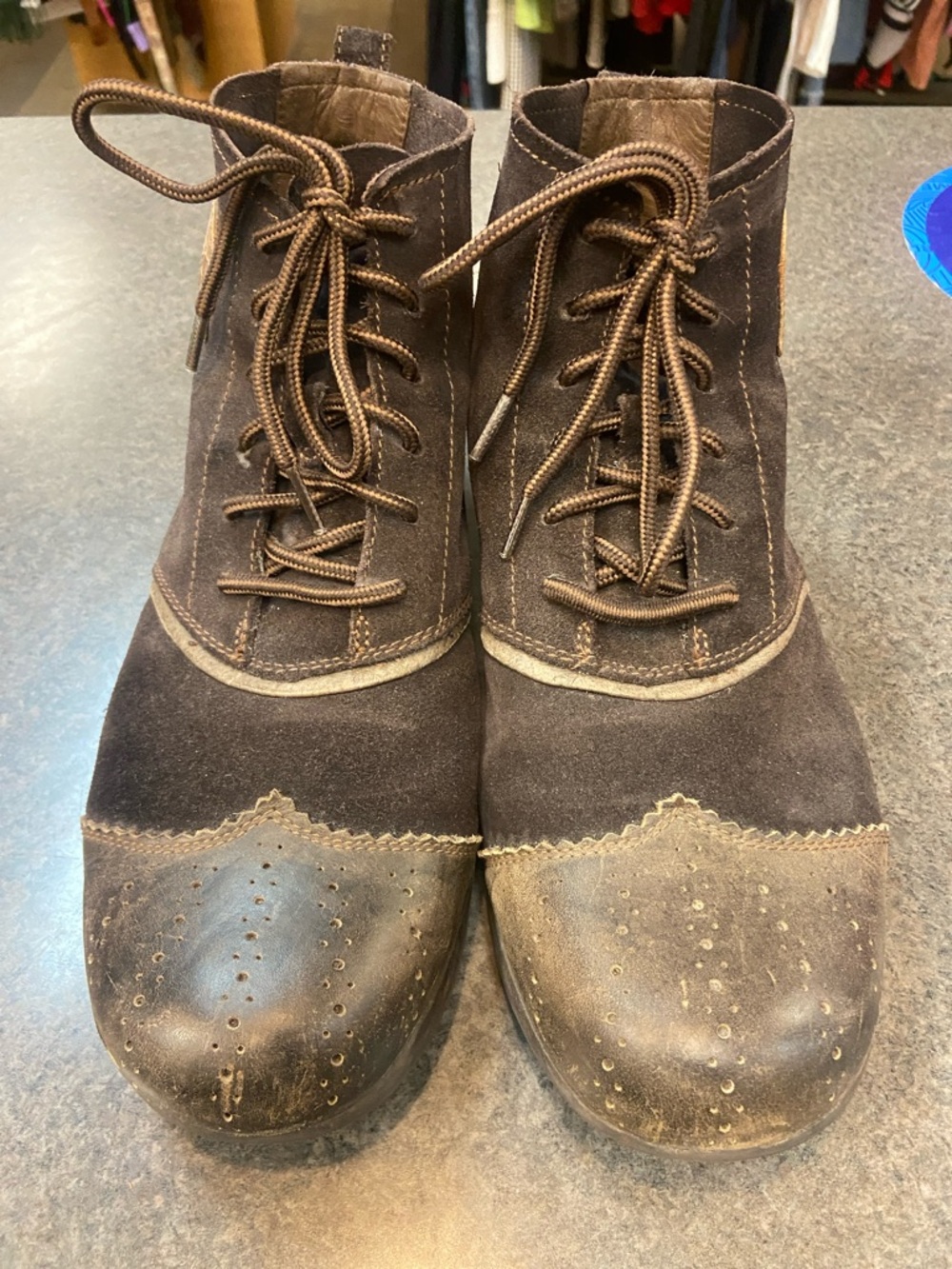 Sorel Brown Suede & Leather Chukka Boots